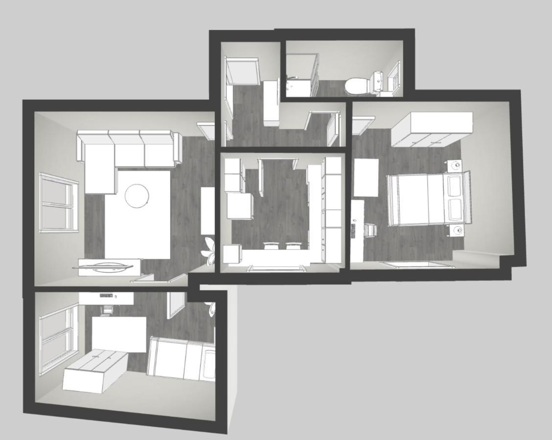 Appartement Entier En Plein Coeur Du Centre Ville كومبيينْيِ المظهر الخارجي الصورة